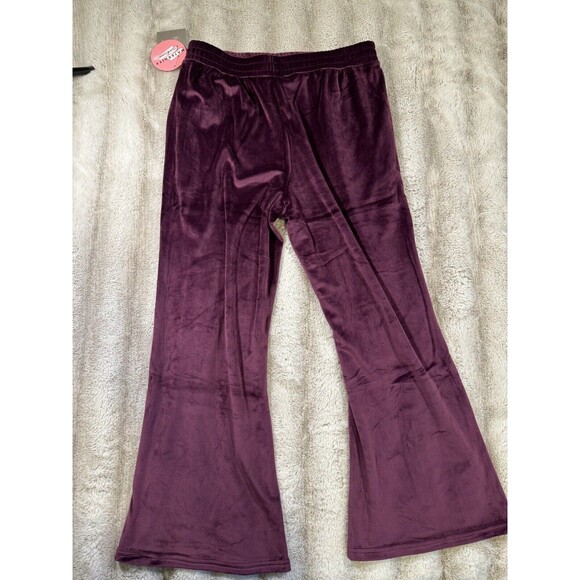Lark + Grey Maternity Burgundy Sweat Pants Size Medium - Picture 8 of 9